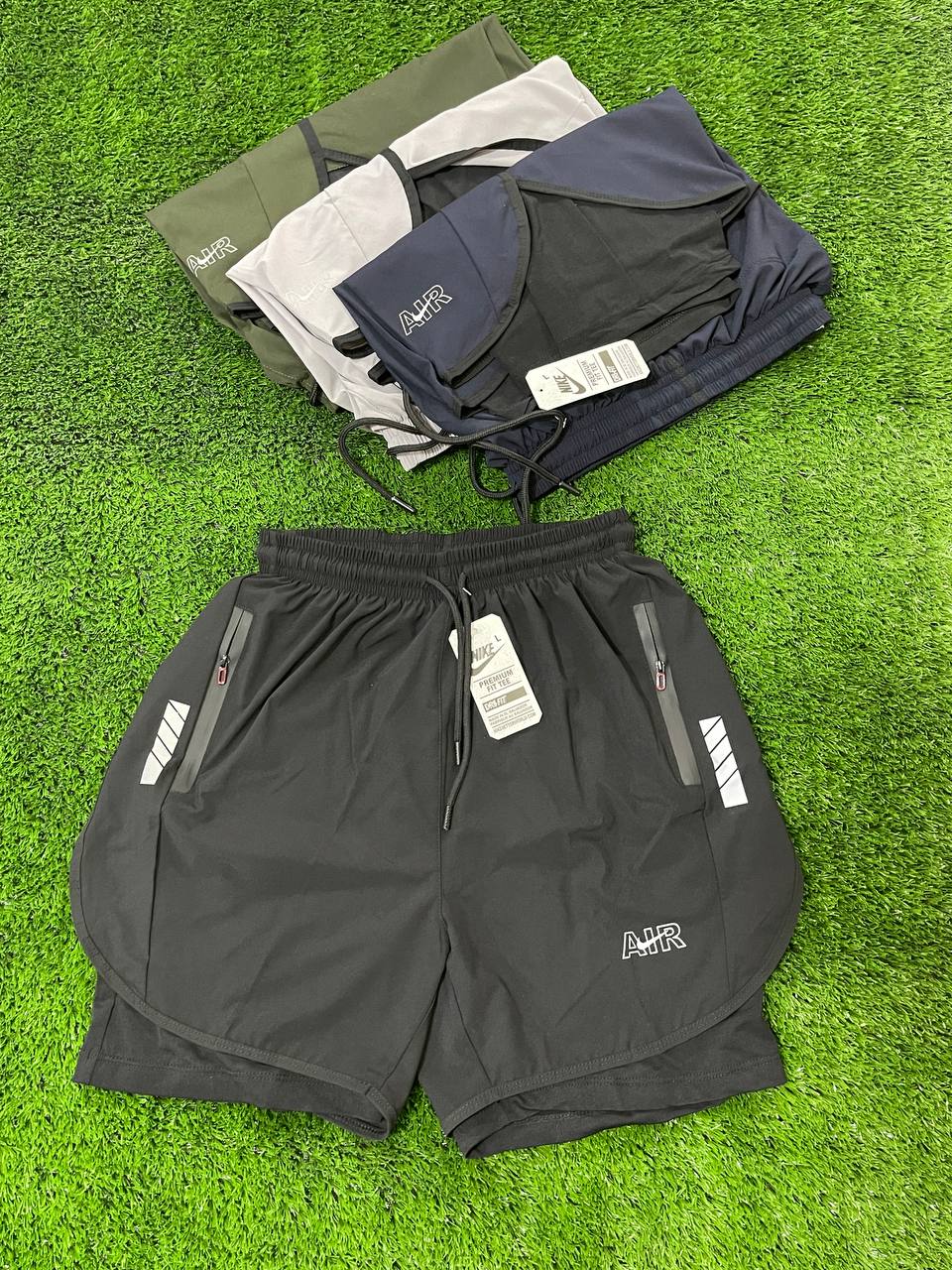 شلوارک آستر دار مردانه نایک NIKE جنس آیرو