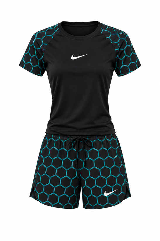 ست تیشرت و شورتک لباس ورزشی زنانه نایک NIKE
