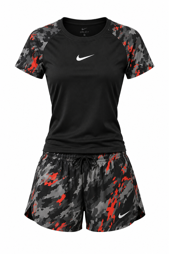 ست تیشرت و شورتک لباس ورزشی زنانه نایک NIKE